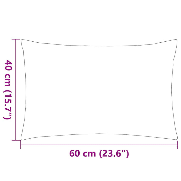 Perne de exterior, 2 buc., bleumarin, 60x40 cm, imprimeu dungi - WALTI WALTI