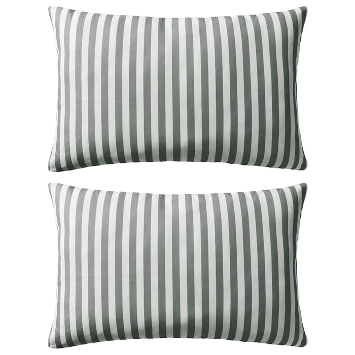 Perne de exterior, 2 buc., gri, 60 x 40 cm, imprimeu dungi - WALTI WALTI