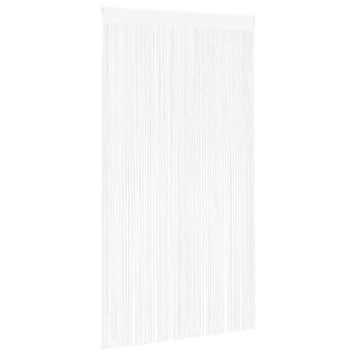 Draperii franjuri, 2 buc., 100 x 250 cm, alb - WALTI WALTI