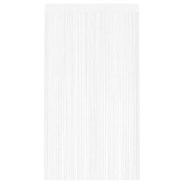 Draperii franjuri, 2 buc., 100 x 250 cm, alb - WALTI WALTI