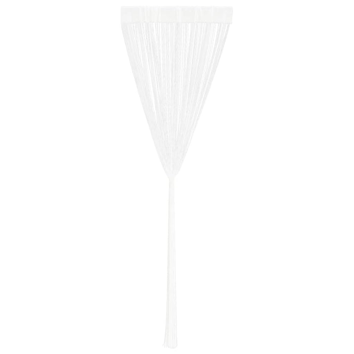 Draperii franjuri, 2 buc., 100 x 250 cm, alb - WALTI WALTI