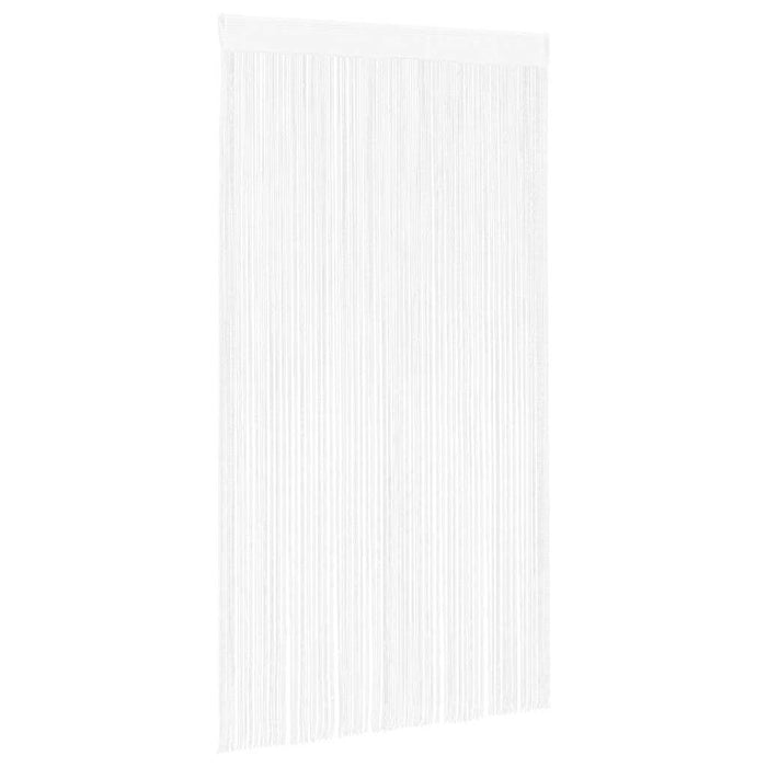 Draperii cu franjuri, 2 buc., 140 x 250 cm, alb - WALTI WALTI
