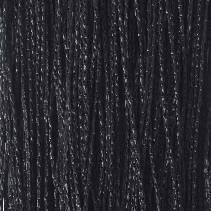 Draperii cu franjuri, 2 buc., 100 x 250 cm, negru - WALTI WALTI