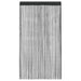 Draperii cu franjuri, 2 buc., 140 x 250 cm, negru - WALTI WALTI