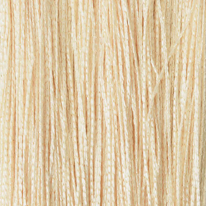 Draperii cu franjuri, 2 buc., 100 x 250 cm, crem - WALTI WALTI