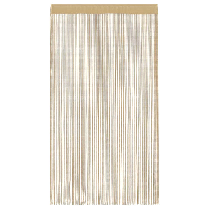 Draperii cu franjuri, 2 buc., 140 x 250 cm, bej - WALTI WALTI