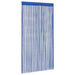 Draperii cu franjuri, 2 buc., 100 x 250 cm, albastru - WALTI WALTI