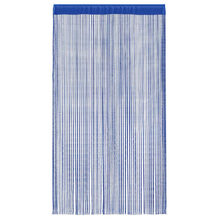 Draperii cu franjuri, 2 buc., 140 x 250 cm, albastru - WALTI WALTI
