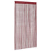 Draperii cu franjuri, 2 buc., 100 x 250 cm, roșu burgund - WALTI WALTI
