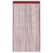 Draperii cu franjuri, 2 buc., 100 x 250 cm, roșu burgund - WALTI WALTI