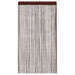 Draperii cu franjuri, 2 buc., 100 x 250 cm, maro - WALTI WALTI