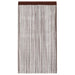 Draperii cu franjuri, 2 buc., 140 x 250 cm, maro - WALTI WALTI