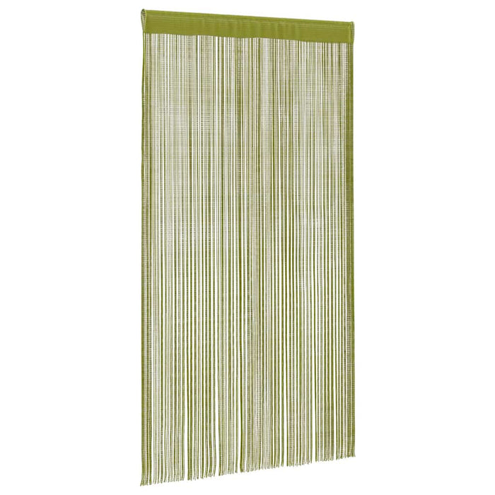 Draperii cu franjuri, 2 buc., 140 x 250 cm, verde - WALTI WALTI