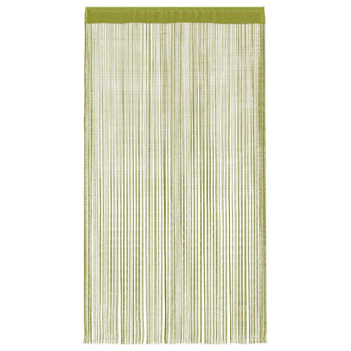 Draperii cu franjuri, 2 buc., 140 x 250 cm, verde - WALTI WALTI