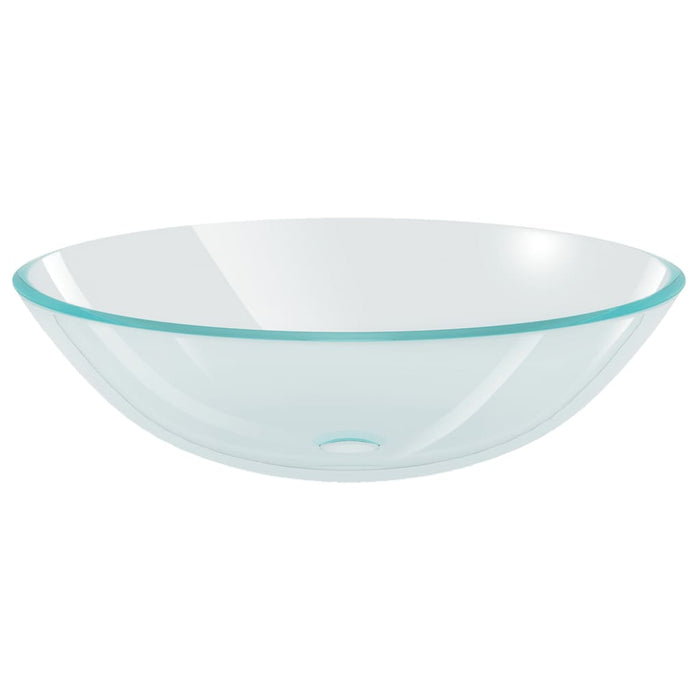 Chiuvetă din sticlă călită transparentă, 42 cm - WALTI WALTI