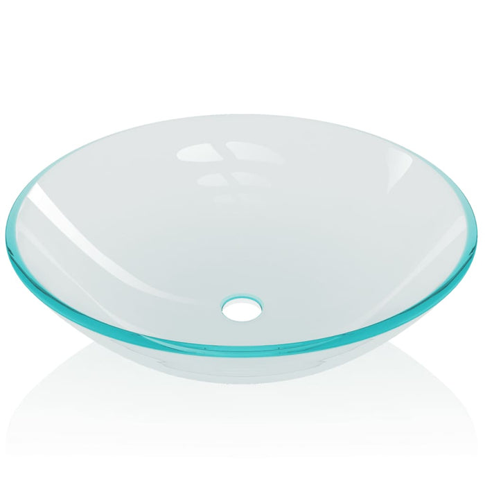 Chiuvetă din sticlă călită transparentă, 42 cm - WALTI WALTI