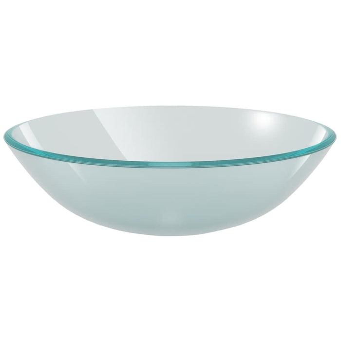 Chiuvetă din sticlă securizată, 42 cm, mătuită - WALTI WALTI