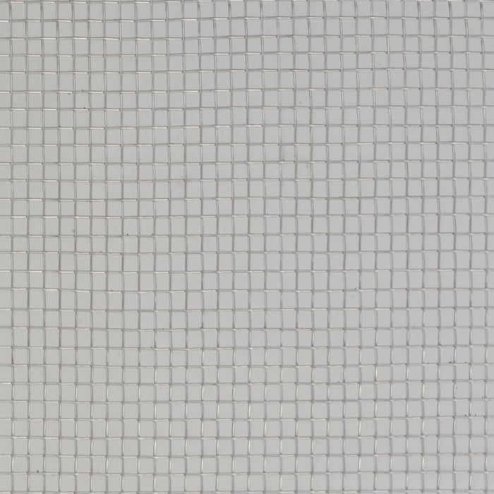 Plasă de sârmă, argintiu, 100 x 500 cm, oțel inoxidabil - WALTI WALTI