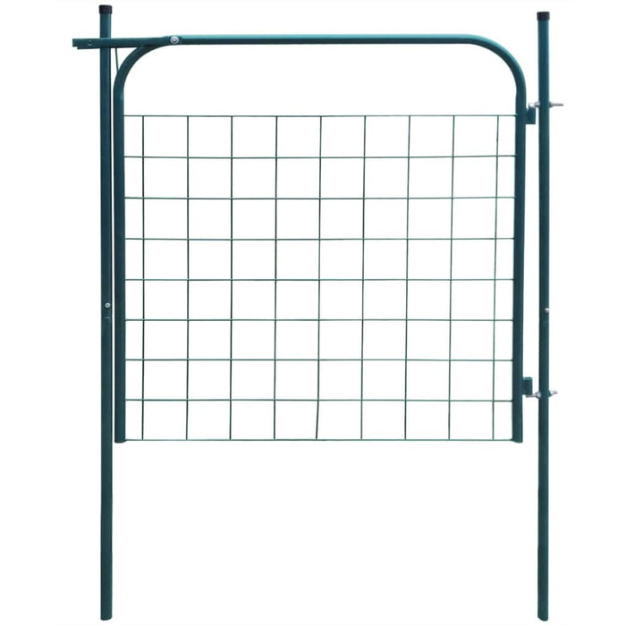 Poartă pentru gard de gradină 100 x 100 cm verde - WALTI WALTI