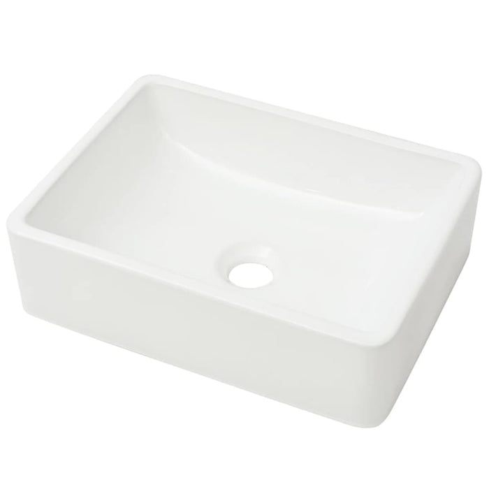 Chiuvetă ceramică, alb, 41 x 30 x 12 cm - WALTI WALTI