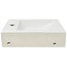Chiuvetă ceramică dreptunghiulară cu preaplin 46x25,5x12 cm alb - WALTI WALTI
