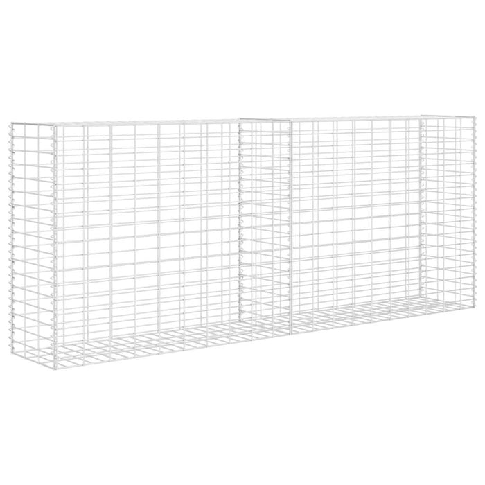 Coș gabion, 85 x 30 x 200 cm, oțel galvanizat - WALTI WALTI