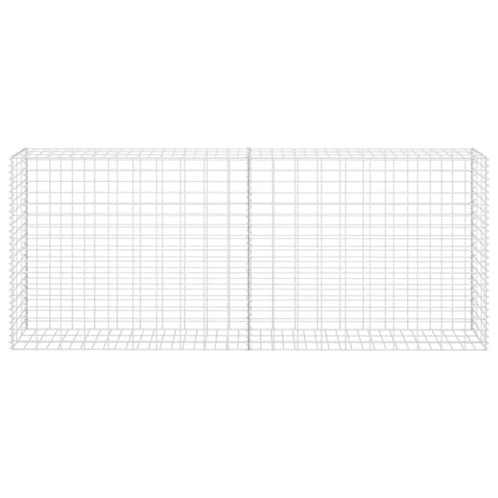 Coș gabion, 85 x 30 x 200 cm, oțel galvanizat - WALTI WALTI