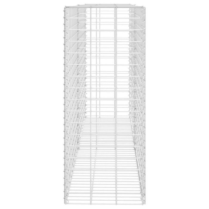 Coș gabion, 85 x 30 x 200 cm, oțel galvanizat - WALTI WALTI