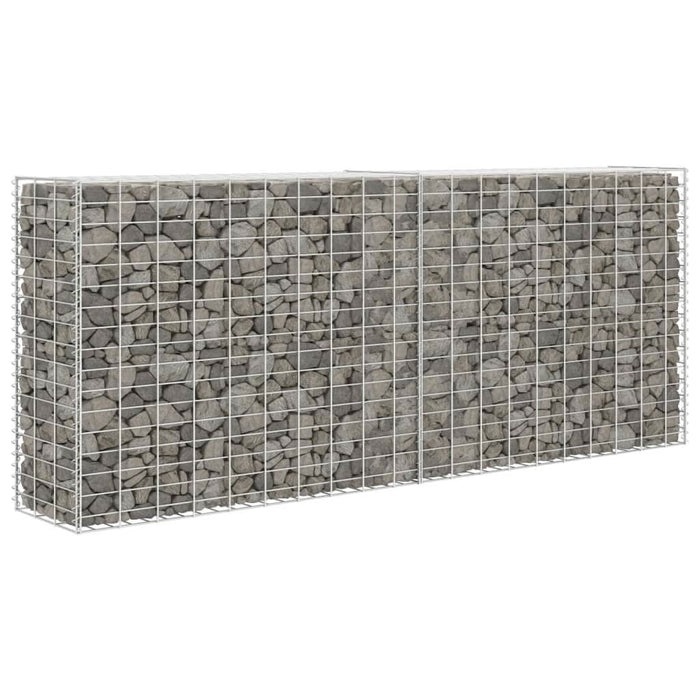 Coș gabion, 85 x 30 x 200 cm, oțel galvanizat - WALTI WALTI