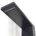 Sistem panel de duș din aluminiu, negru mat - WALTI WALTI