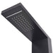 Sistem panel de duș din aluminiu, negru mat - WALTI WALTI