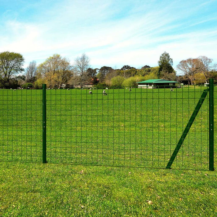 Euro gard, verde, 10 x 1,7 m, oțel WALTI