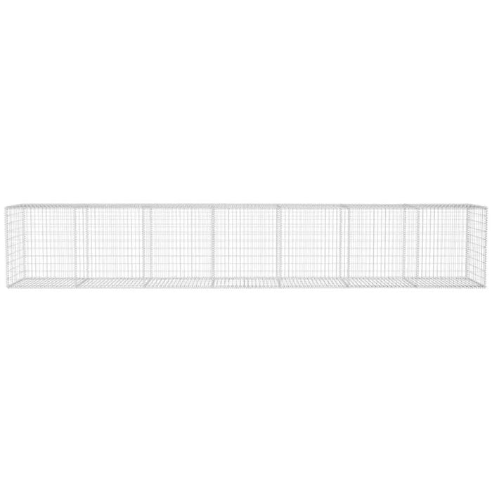 Perete gabion cu capac, 600 x 50 x 100 cm, oțel galvanizat - WALTI WALTI