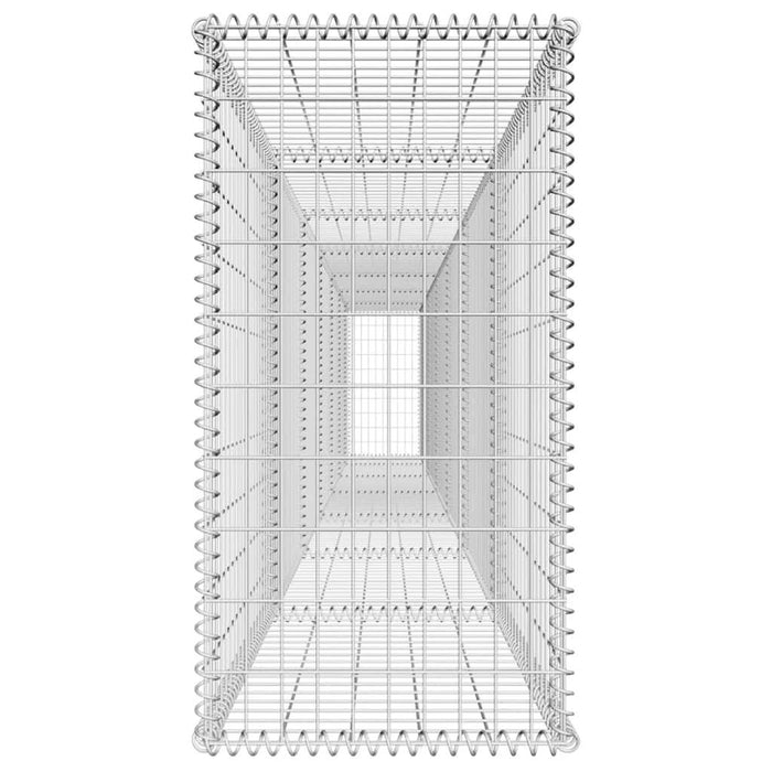 Perete gabion cu capac, 600 x 50 x 100 cm, oțel galvanizat - WALTI WALTI