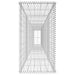 Perete gabion cu capac, 600 x 50 x 100 cm, oțel galvanizat - WALTI WALTI