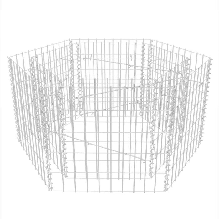 Strat înălțat gabion hexagonal, 100 x 90 x 50 cm - WALTI WALTI