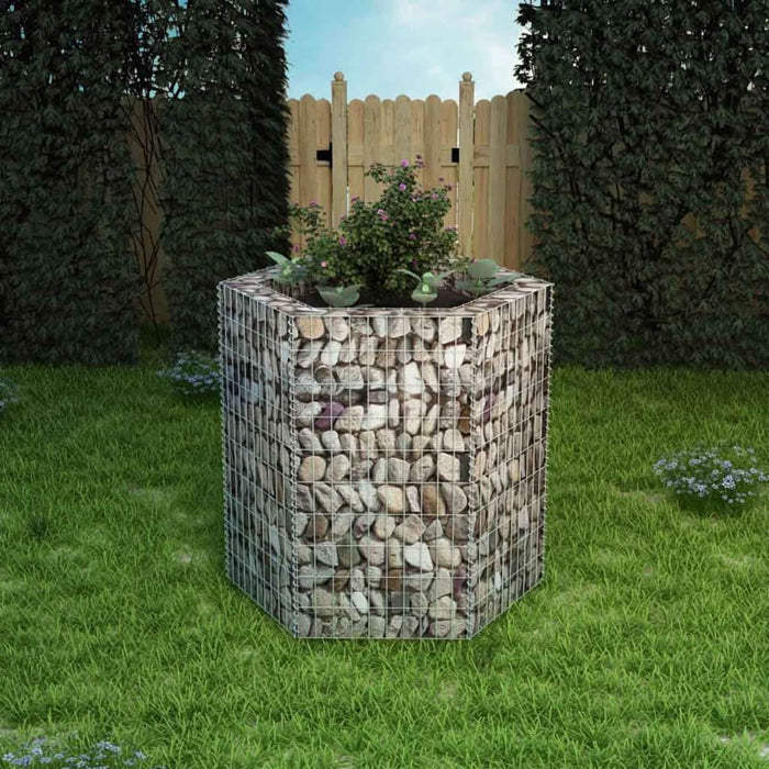 Strat înălțat gabion hexagonal, 100 x 90 x 100 cm - WALTI WALTI