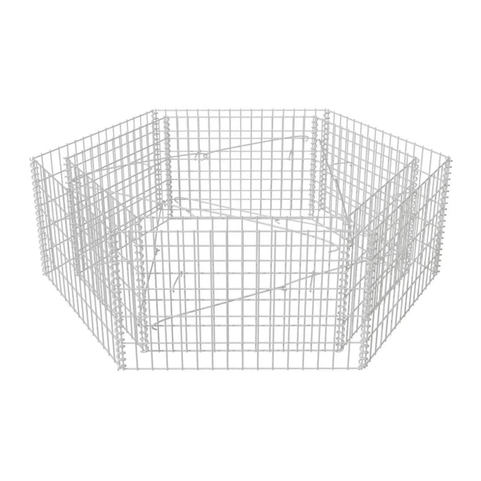 Strat înălțat gabion hexagonal, 160 x 140 x 50 cm - WALTI WALTI