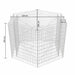 Strat înălțat gabion hexagonal, 160 x 140 x 100 cm - WALTI WALTI