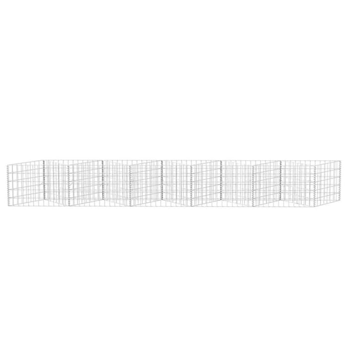 Coș gabion, 300 x 30 x 50 cm, oțel galvanizat - WALTI WALTI