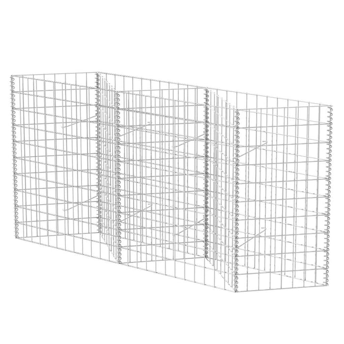 Coș gabion, 120 x 30 x 100 cm, oțel galvanizat - WALTI WALTI