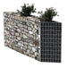 Coș gabion, 120 x 30 x 100 cm, oțel galvanizat - WALTI WALTI