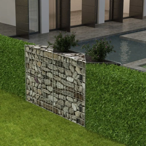 Coș gabion, 120 x 30 x 100 cm, oțel galvanizat - WALTI WALTI