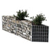 Coș gabion, 120 x 30 x 50 cm, oțel galvanizat - WALTI WALTI