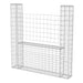 Coș gabion în formă de U, 160 x 20 x 150 cm, oțel galvanizat - WALTI WALTI