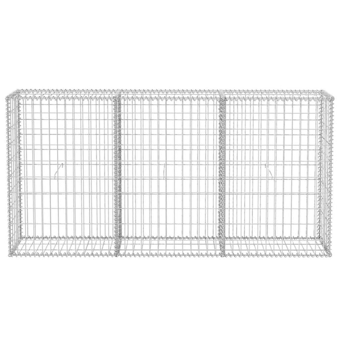 Coș gabion, 200 x 30 x 100 cm, oțel galvanizat - WALTI WALTI