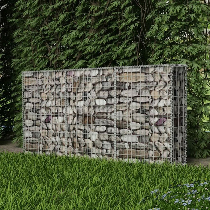 Coș gabion, 200 x 30 x 100 cm, oțel galvanizat - WALTI WALTI