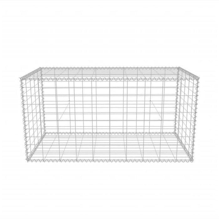 Coș gabion, 100 x 50 x 50 cm, oțel galvanizat - WALTI WALTI