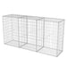 Coș gabion, 200 x 50 x 100 cm, oțel galvanizat - WALTI WALTI