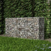 Coș gabion, 200 x 50 x 100 cm, oțel galvanizat - WALTI WALTI